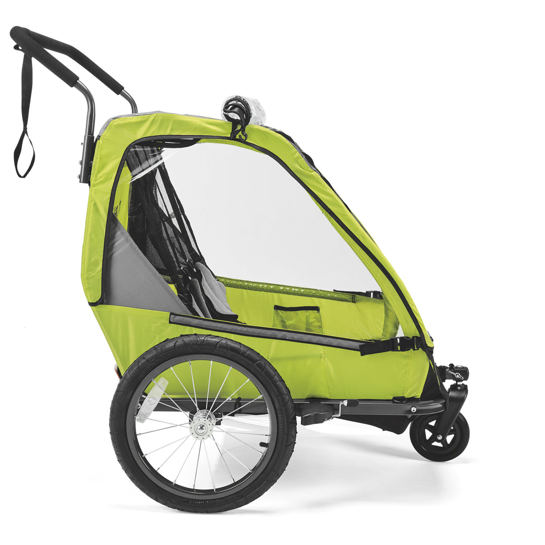 Deluxe 2-Kinder-Fahrradanhänger und Kinderwagen – Allen Europe