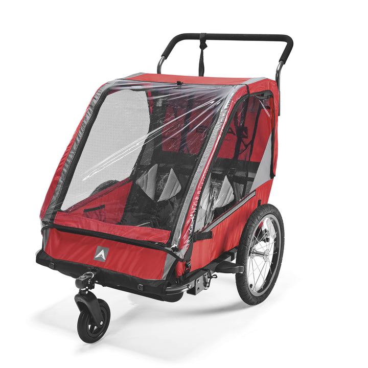 fahrradanhänger für zwei kinder Deluxe 2-Kinder-Fahrradanhänger und Kinderwagen – Allen Europe