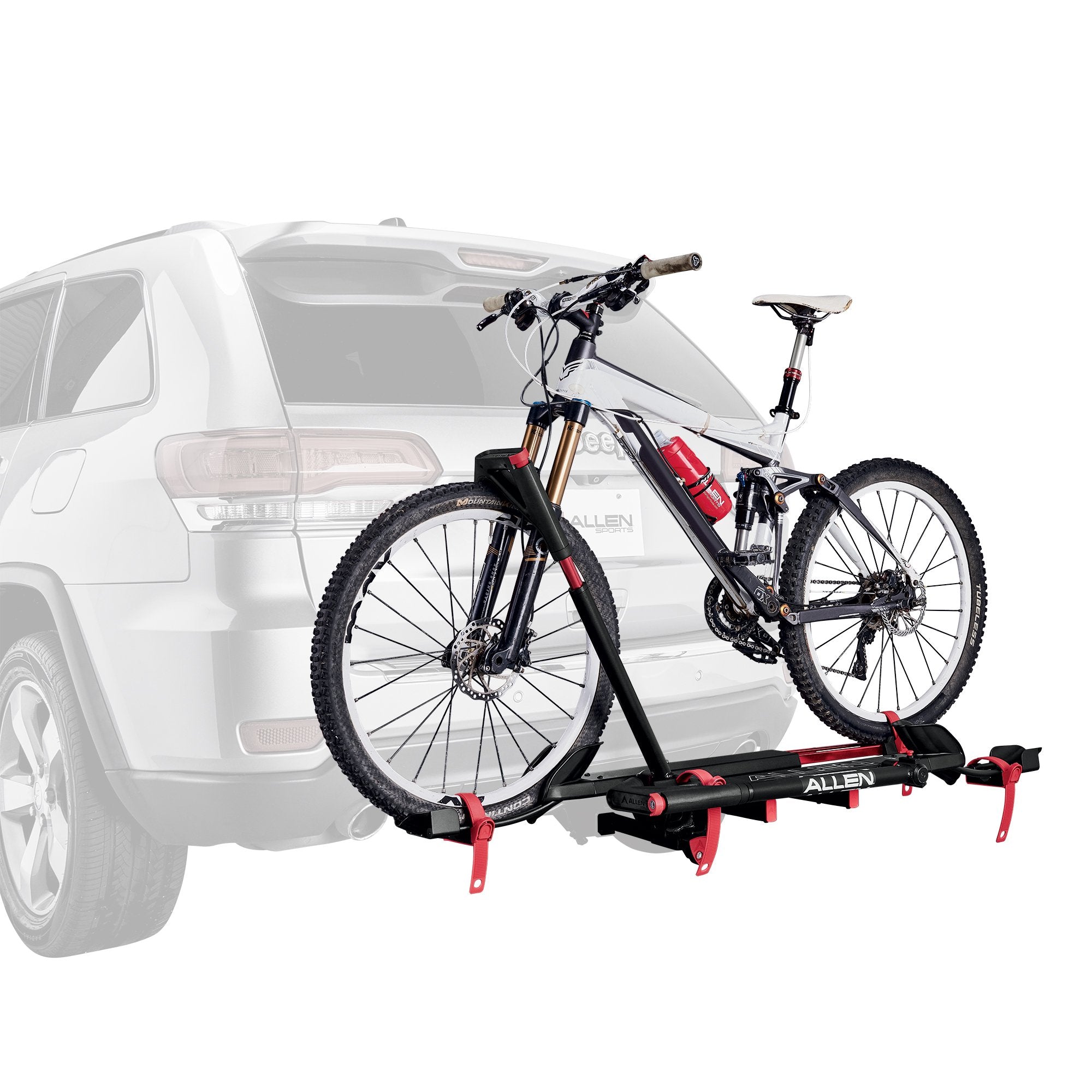 Hitch tray bike rack online